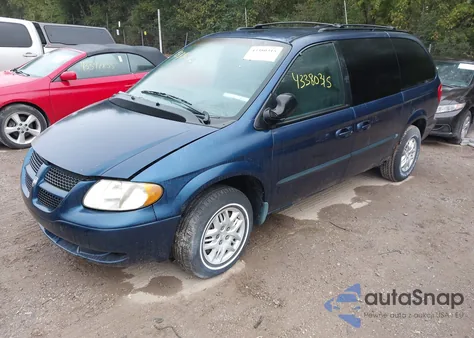 2002 Dodge Grand Caravan Sport из США, поврежденный, VIN 2B4GP44R62R697111